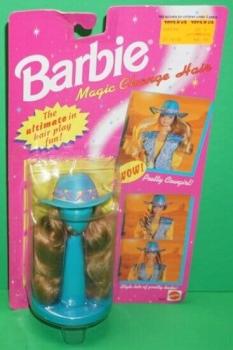 Mattel - Barbie - Magic Change Hair - Pretty Cowgirl - Perruque